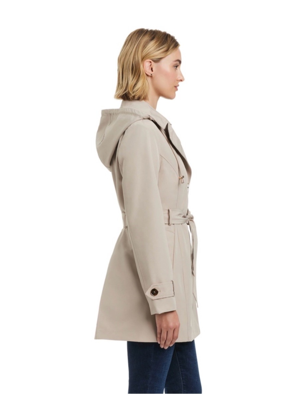 NWOT James Draper Khaki trench coat